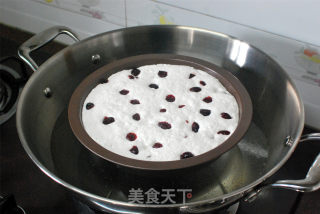 蔓越莓米糕的做法步骤：7