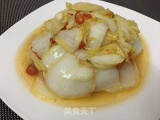 酸辣白菜的做法步骤：5