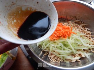 凉拌云丝的做法步骤：4