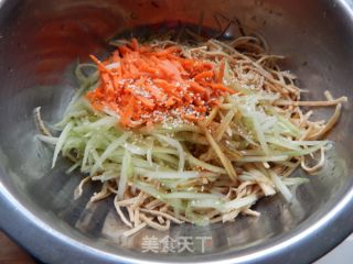 凉拌云丝的做法步骤：6