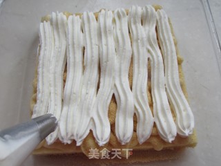 网红豆乳蛋糕盒子的做法步骤：12