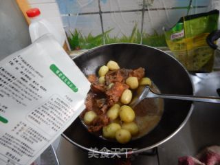 小土豆红烧排骨的做法步骤：12