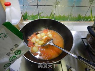 番茄土豆烧牛肉的做法步骤：12