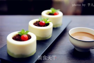 酸奶盆栽慕斯蛋糕的做法步骤：19