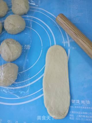 椰香挤挤包的做法步骤：9