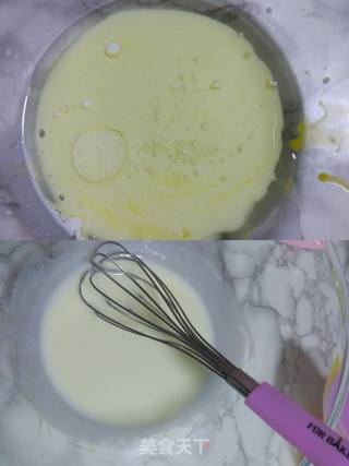 芒果夹心慕斯蛋糕的做法步骤：1