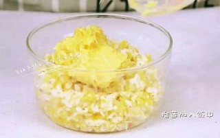 榴莲水果香饭团—宝宝营养加餐的做法步骤：6