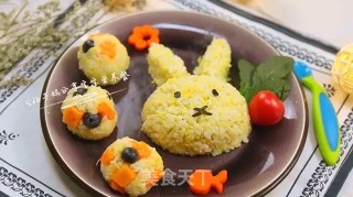 榴莲水果香饭团—宝宝营养加餐的做法步骤：11
