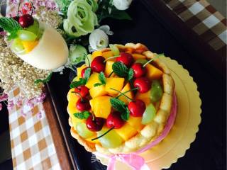 芒果夏洛特的做法步骤：29