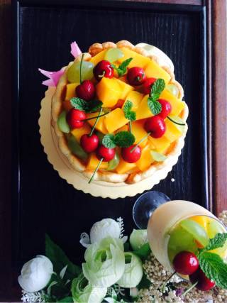 芒果夏洛特的做法步骤：31