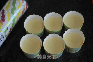 小清新柠檬纸杯蛋糕的做法步骤：7
