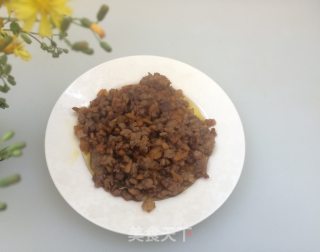 榨菜肉末蒸豆腐的做法步骤：7