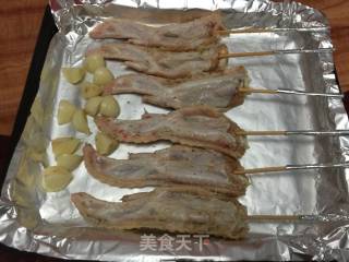 椒盐烤鸡翅的做法步骤：5