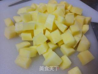 玉米茄子????土豆粒粒的做法步骤：3