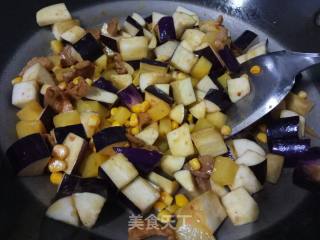 玉米茄子????土豆粒粒的做法步骤：7