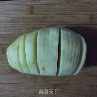 孜然风琴土豆的做法步骤：3