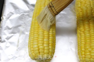 烤蜜汁玉米的做法步骤：3