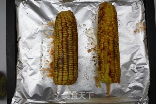 烤蜜汁玉米的做法步骤：6