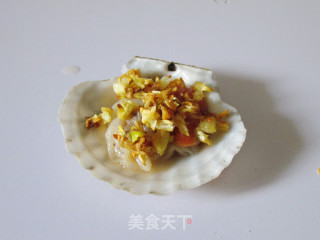 芝士焗扇贝的做法步骤：8