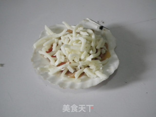 芝士焗扇贝的做法步骤：9