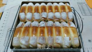 淡奶油豆沙排包的做法步骤：15