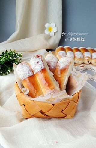 淡奶油豆沙排包的做法步骤：17
