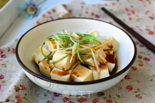 葱油豆腐的做法步骤：8