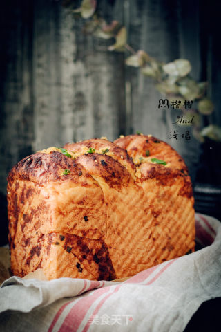 葱香海苔肉松包的做法步骤：10