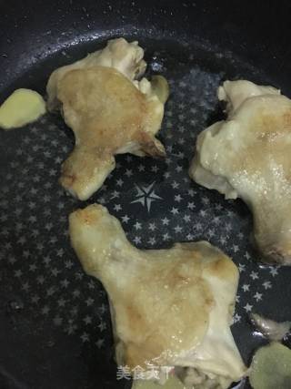 孜然煎鸡腿的做法步骤：4
