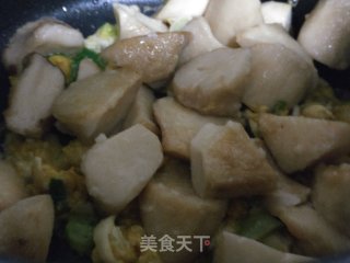 咸蛋杏鲍菇的做法步骤：4