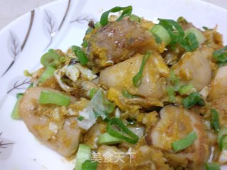 咸蛋杏鲍菇的做法步骤：5