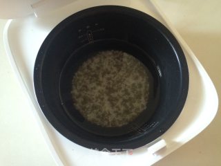 冰糖绿豆苋菜安神粥的做法步骤：4