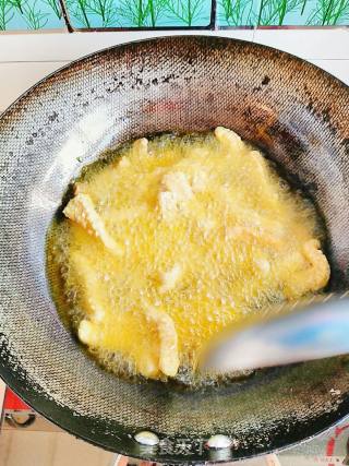 糖醋里脊的做法步骤：5