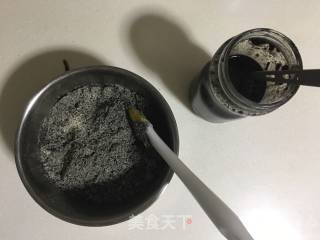 黑芝麻华夫饼的做法步骤：7
