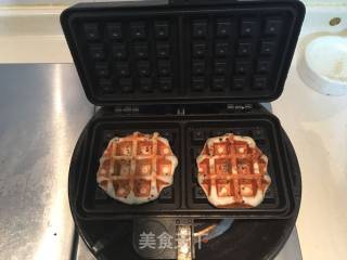 黑芝麻华夫饼的做法步骤：10