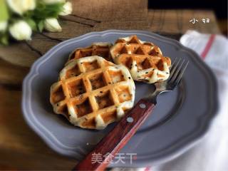 黑芝麻华夫饼的做法步骤：11