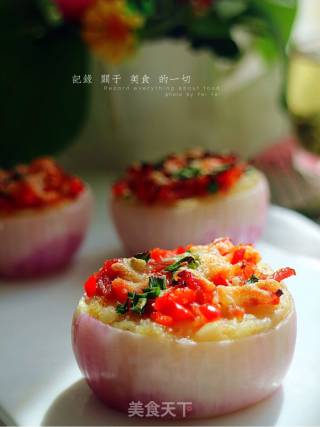 香烤土豆洋葱圈的做法步骤：16