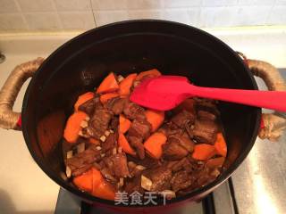 红焖铁锅羊排的做法步骤：8