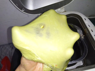 黄油抹茶面包条的做法步骤：4