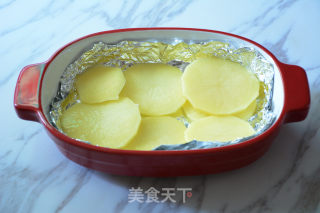 蒜香芝士排骨配土豆的做法步骤：7
