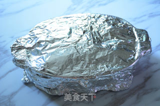 蒜香芝士排骨配土豆的做法步骤：9