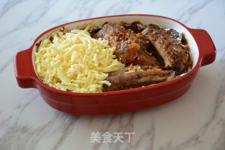蒜香芝士排骨配土豆的做法步骤：11