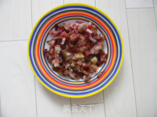 腊肉糯米卷的做法步骤：6