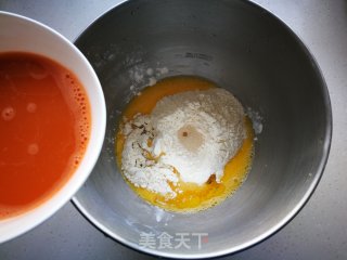 胡萝卜餐包的做法步骤：2