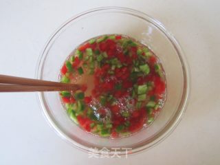 青红椒咸蛋白饼的做法步骤：4