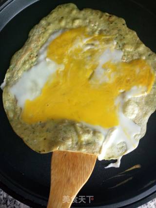 粗粮煎饼果子的做法步骤：5