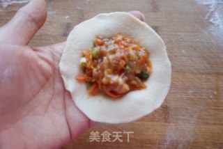 胡萝卜牛肉包的做法步骤：9