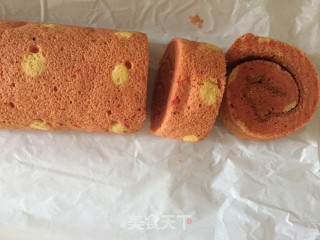波点蛋糕卷的做法步骤：14