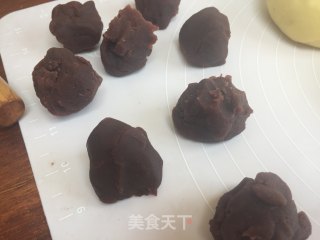 花朵豆沙面包的做法步骤：7