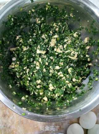 韭菜鸡蛋水饺的做法步骤：7
